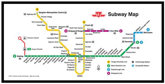 Image of subway map