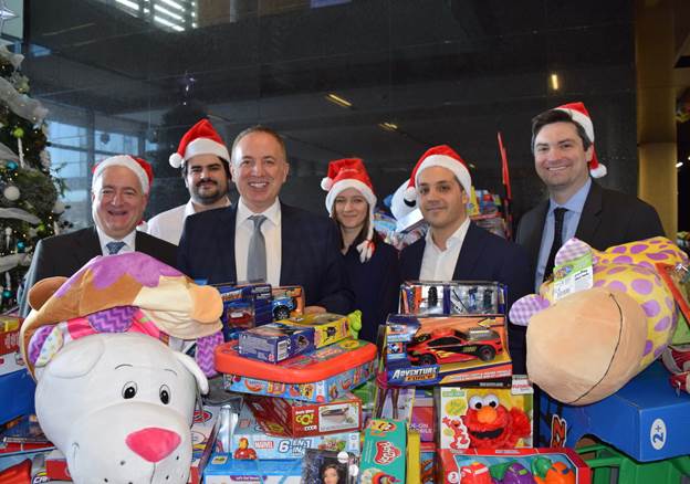 Loopstra Nixon Supports City of Vaughan Toy Drive