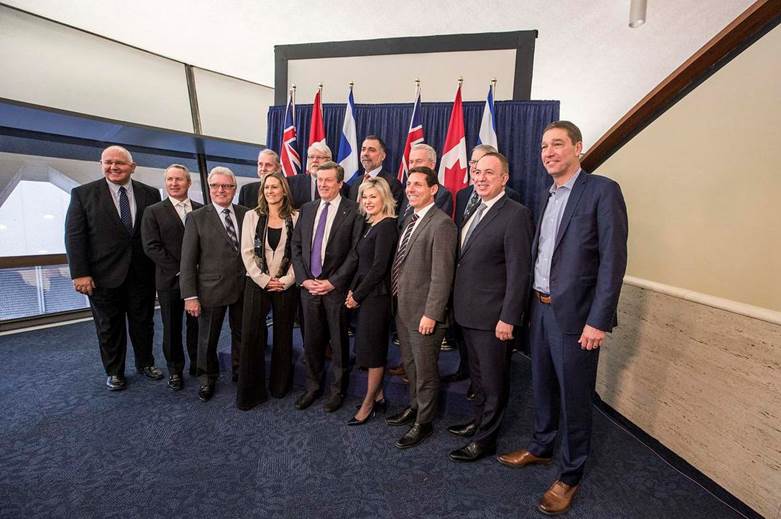Mayor John Tory was hosting his counterparts from across the Greater Toronto-Hamilton Area on Tuesday when the province announced a review of Ontario’s regional governments.